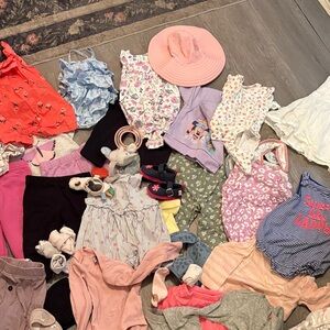 Various brands Kids Bottoms and tops in Black and Pink